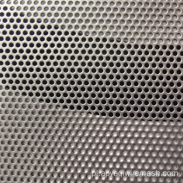 Aluminiowa perforowana metalowa siatka